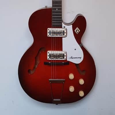 Harmony H54 Rocket II - 1960s - Red Burst image 1