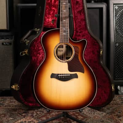 Taylor (1 of 42) Builder's Edition 814ce LTD Grand Auditorium Acoustic/Electric Guitar - Macassar with Hardshell Case image 17