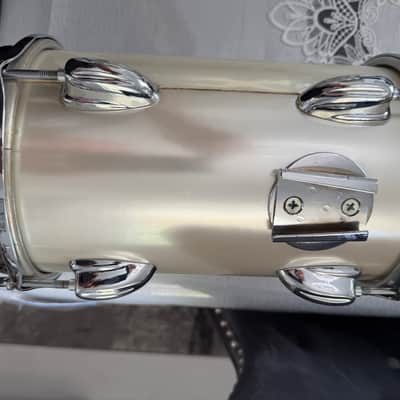 Slingerland Magnum 1979 Silver Mist Power toms 6x10, 8x10 w/Stand XLNT Cond! image 10