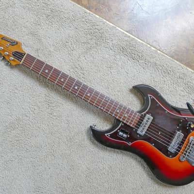Vintage 60's Japan Conrad Bison Guitar image 2