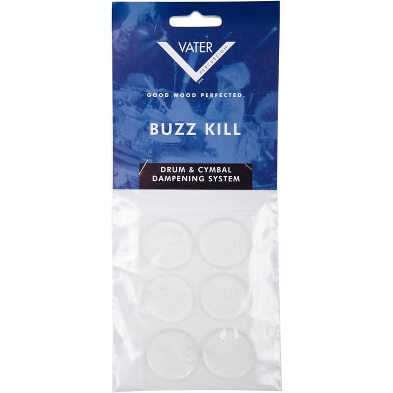 Vater Buzz Kill Drum Dampers 6-pack image 1