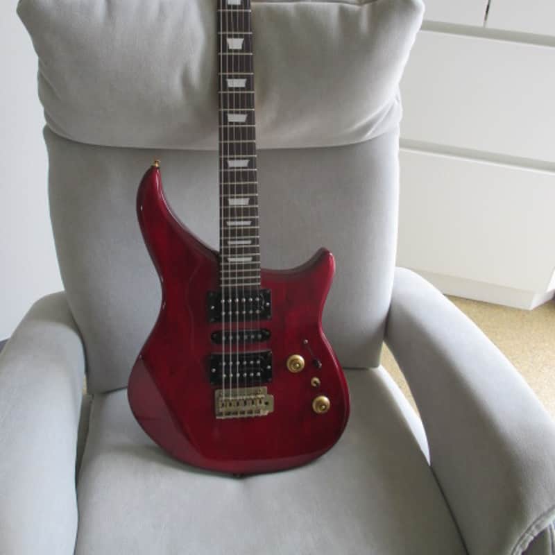 1991 Epiphone EM – 1 Rebel Cherry