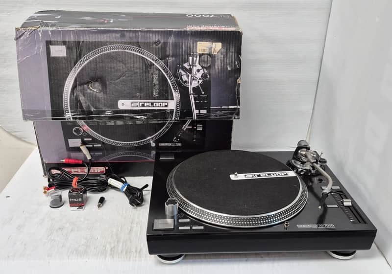 Reloop RP-7000 MkII Professional Upper Torque Direct Drive DJ Turntable