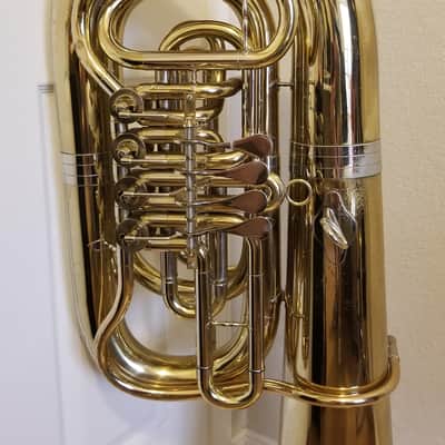 B&S/Musica model 2300 rotary valve BBb tuba image 2