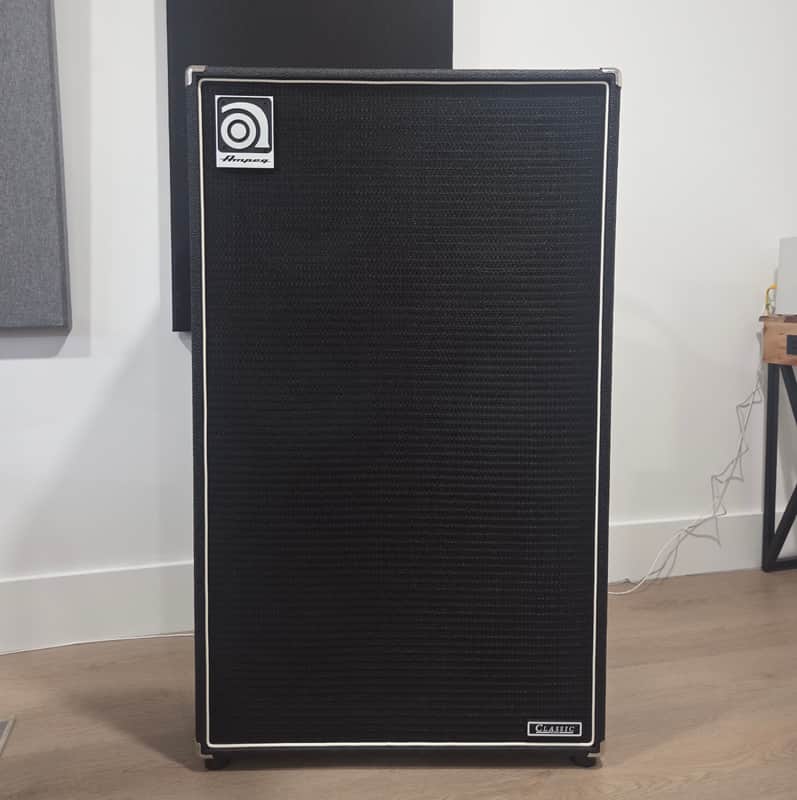 Ampeg SVT-610HLF Classic Series 600-Watt 6x10" Bass Speaker Cabinet 2007 - Present - Black (WITH SOFT CASE) image 1