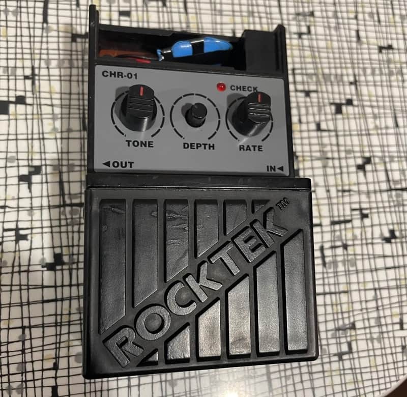 Rocktek CHR-1 Chorus 80s/90s - Black image 1