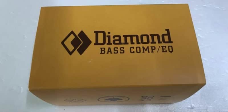 Diamond Bass Comp/EQ Optical Compressor and Tilt EQ Pedal w/ Original box & paperwork image 1