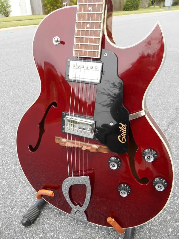 Guild Starfire II 2 1990's Westerly Era USA Cherry Red All Original EXC Cond! image 1