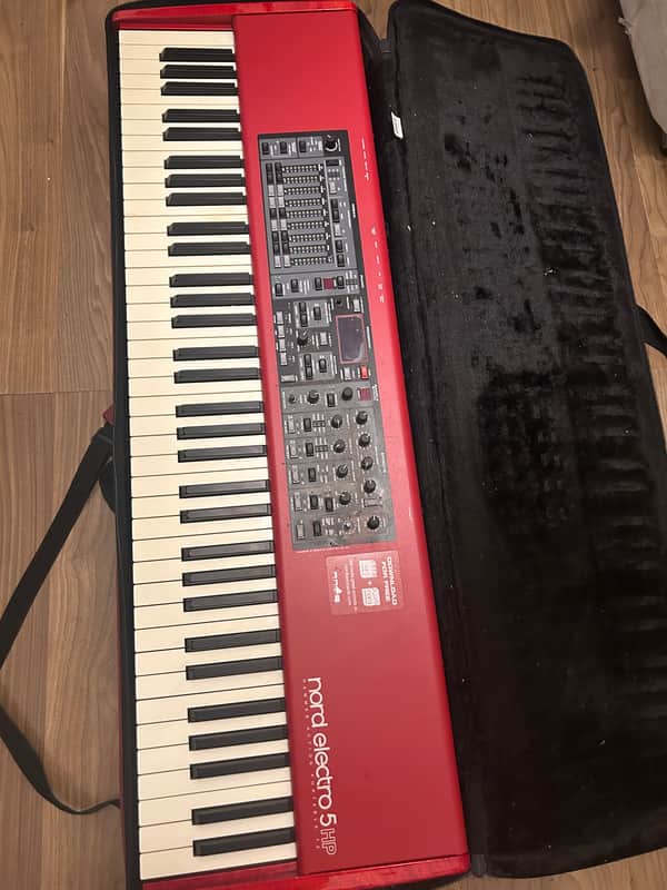 Nord Electro 5D SW73 Semi-Weighted 73-Key Digital Piano 2015 - 2018 - Red image 1