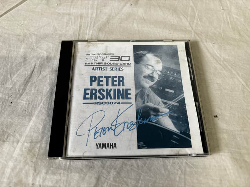 YAMAHA RHYTHM SOUND CARD RSC3074 PETER ERSKINE RY30 w/ case image 1