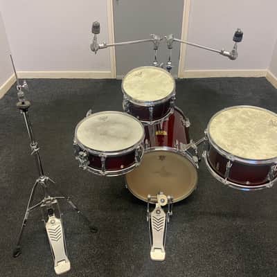 Yamaha Rick Marotta Hip Gig 5 Piece Nesting Drum Kit 2010s - Cherry Red image 24
