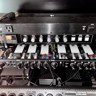 DIY Recording Equipment Colour Duo 1U Rack 2020s - Black image 5
