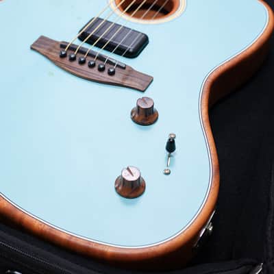 Fender Acoustasonic Player Jazzmaster | Ice Blue image 3