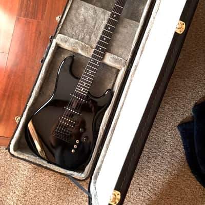 Early 80s ESP The Mirrage 48th St. Custom - Black image 1