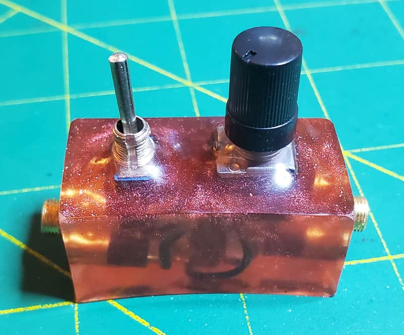 Moth Hunter Mods  Switchable Inline CV And Audio Attenuator image 1