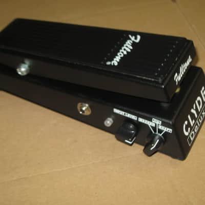 new old stock (2019) very near A+ Fulltone Clyde Deluxe, Black (orig Feet&Screws were switched to new Dunlop feet/screws)+ battery, strings, & copy of Owner's Manual (NO box, NO orig paperwork, NO sticker) image 6