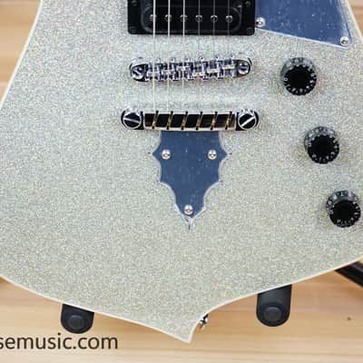 Ibanez PS60-SSL Paul Stanley Signature Iceman - Silver Sparkle image 6