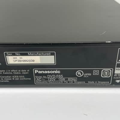 Panasonic DVD-F65 Ultra Slim DVD /CD 5 Disc Player Dolby DTS *NO REMOTE TESTED image 5