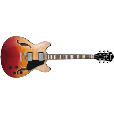 Ibanez AS73FMTAF AS Artcore Hollow Body Guitar - Transparent Autumn Fade image 3