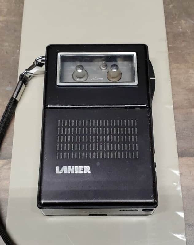 Lanier MS-105 1960's Handheld Micro Cassette Recorder image 1