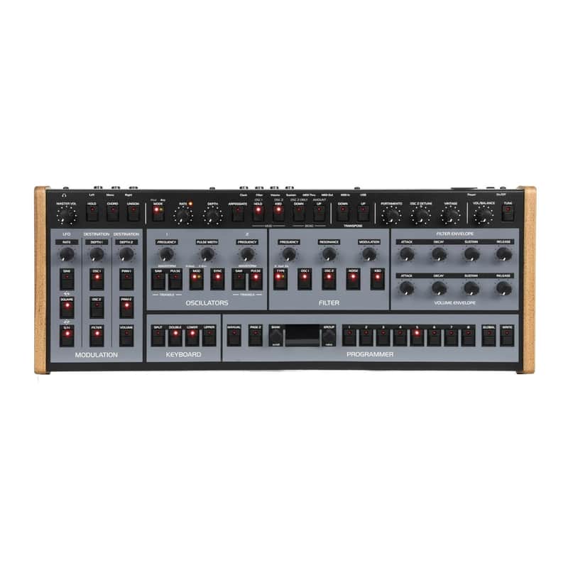 Oberheim OB-X8 8-Voice Analogue Polyphonic Desktop Synthesizer with OLED Display, 400-Plus Factory Programs, and Full-Featured Arpeggiator image 1