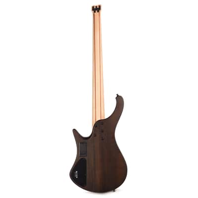 Ibanez EHB605WNF EHB Ergonomic Headless Bass 5-String Walnut Flat image 5