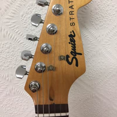 Squier 50th Anniversary Stratocaster 1996 Black image 5