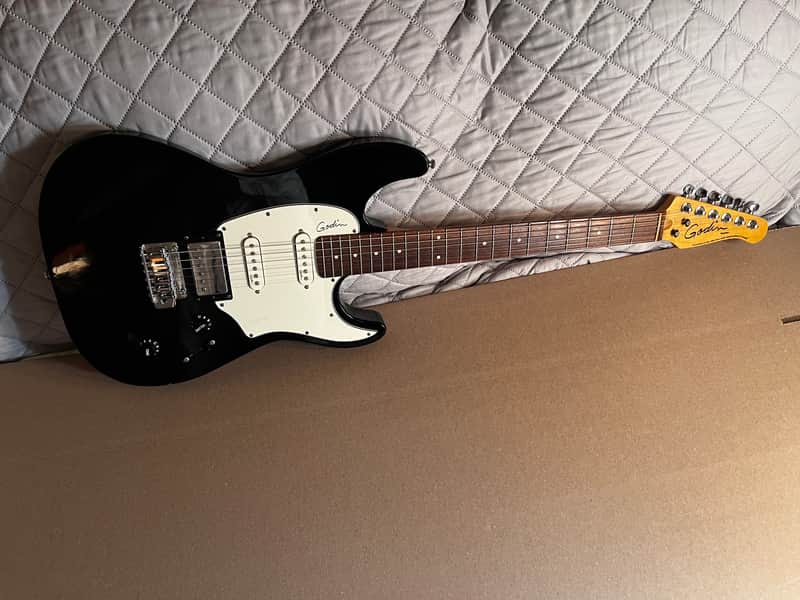 Godin Session HT Electric Guitar Black NICE image 1