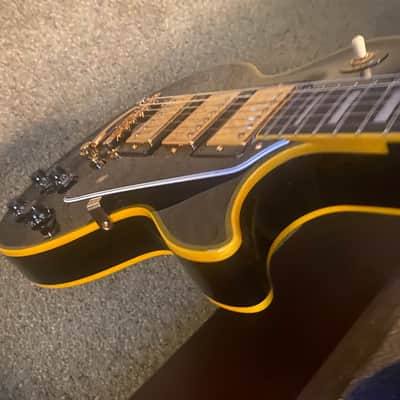 Epiphone ****NEW OPEN BOX****Joe Bonamassa Black Beauty Les Paul Custom Outfit 2020 - Present - Ebony image 8