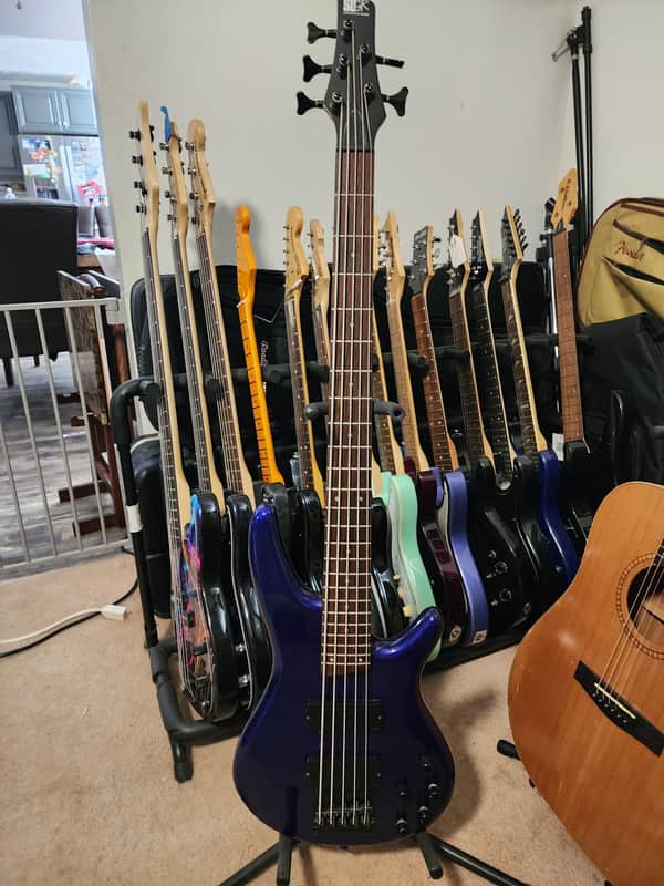 Ibanez SR405 Soundgear Bass 1996 Jewel Blue image 1