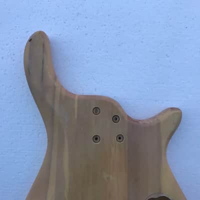 Unknown Left Handed Bass Guitar Body image 3