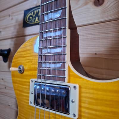 ESP LTD EC256 - Flame Maple - Lemon Drop image 8