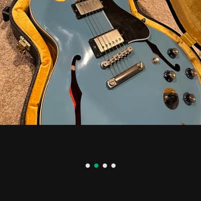 Gibson ES345 2016 - Frost Blue image 3