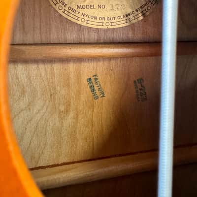 Harmony Classic Guitar Company H172 F-71 1960s - Natural w/ Semi HSC image 3