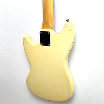 Fender Musicmaster II Caly Dot 1964 - Olympic White image 6