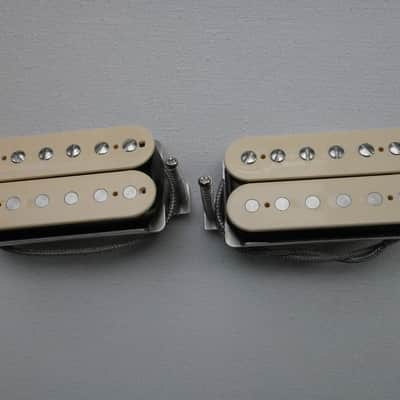 Humbucker Pickups 1959 PAF CREAM Vintage Gibson Epiphone Orville Tokai Greco Burny  Q pickups 59 59 image 2
