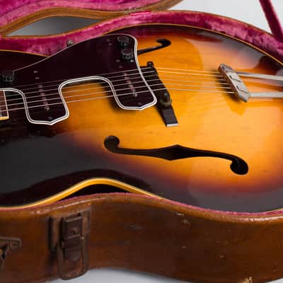 Gibson  L-7 P With McCarty Pickups Arch Top Acoustic Guitar (1949), ser. #A-2773, original brown hard shell case. image 12