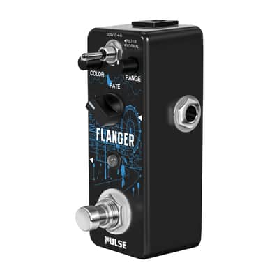 Pulse Flanger PT-12 Vintage Analog Flanger w/ Static Filter Guitar Pedal image 3