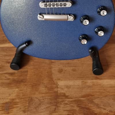 Gibson Les Paul Studio 100th Blue Sparkle custom paint image 5