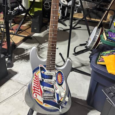 Fender Squier Strat Rare “Miller Lite” Promo image 1