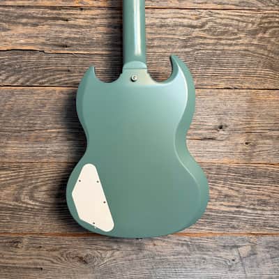 Used Gibson Custom Shop SG Custom Mod Shop Satin - Pelham Blue w/OHSC image 8