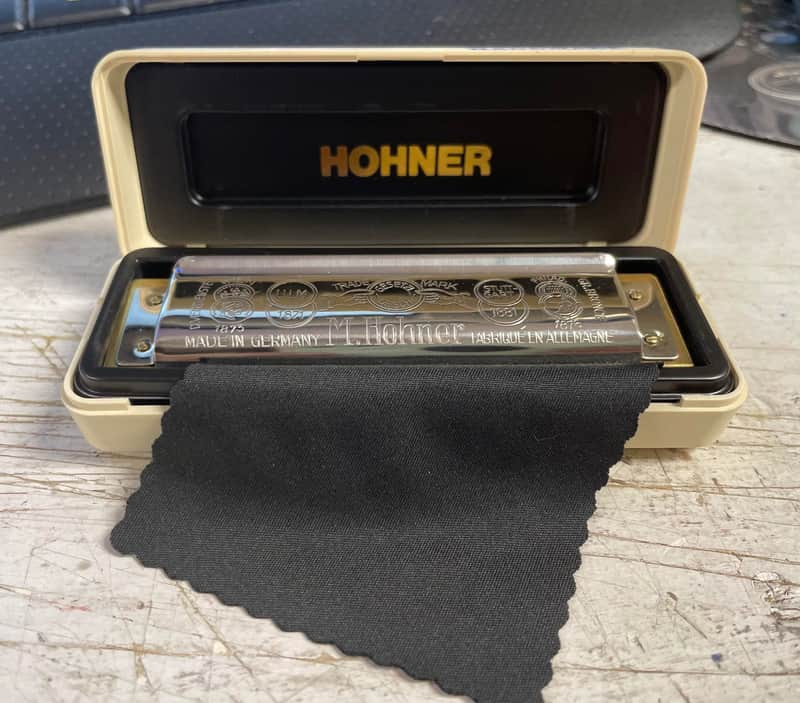Hohner Marine Band No. 1896 Steel - Original Case - Works Bb image 1