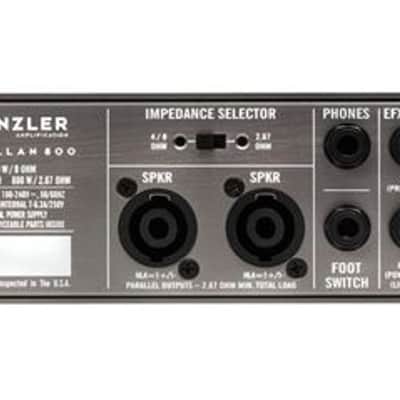 Genzler MG800 Magellan 800 Bass Guitar Head 800 Watts image 4
