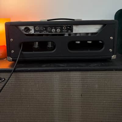 Fender Bassman 2-Channel 50-Watt Guitar Amp Head 1964 - 1967 - Black Panel image 2