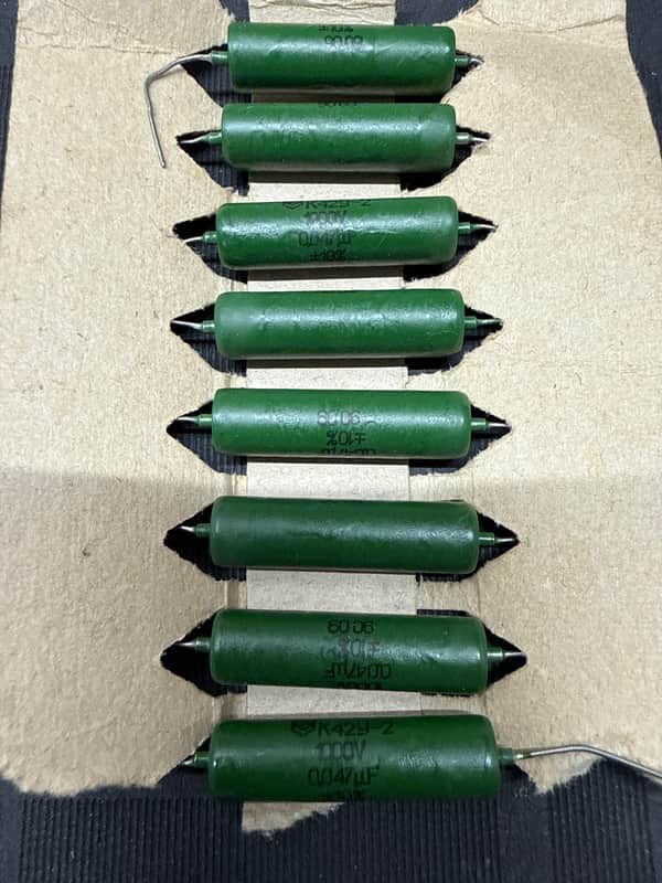 USSR K42Y-2 .047uf 1000v Capacitor PIO image 1