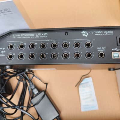 Cymatic Audio LR-16 Live Recorder 16-Channel Digital Multitrack Recorder / USB Audio Interface 2013 - 2017 - Black image 2