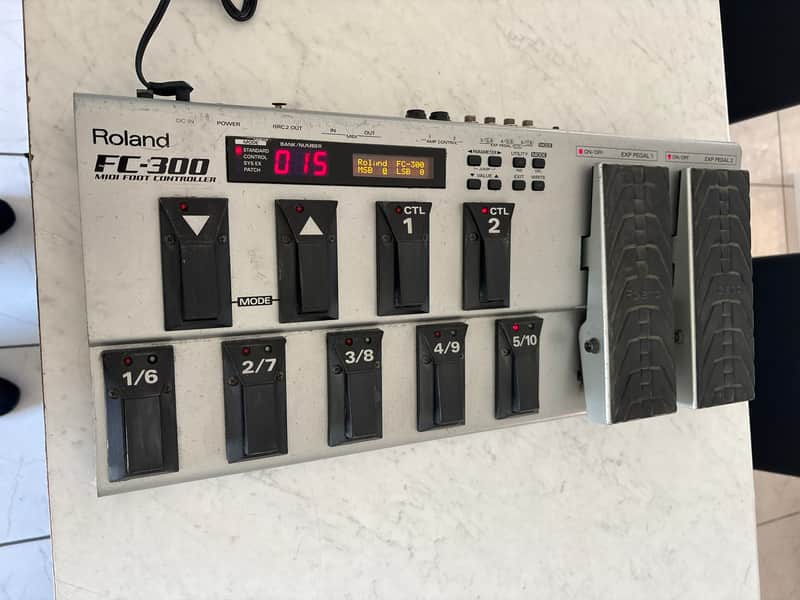 Roland FC-300 MIDI Foot Controller | Reverb