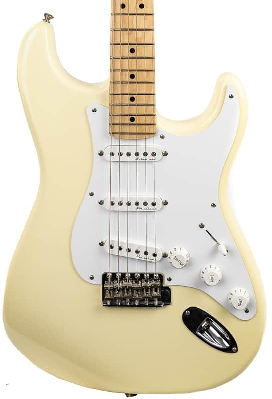Fender Eric Clapton Stratocaster Maple Fingerboard White Pre Owned 2021 - Maple Fingerboard White image 1