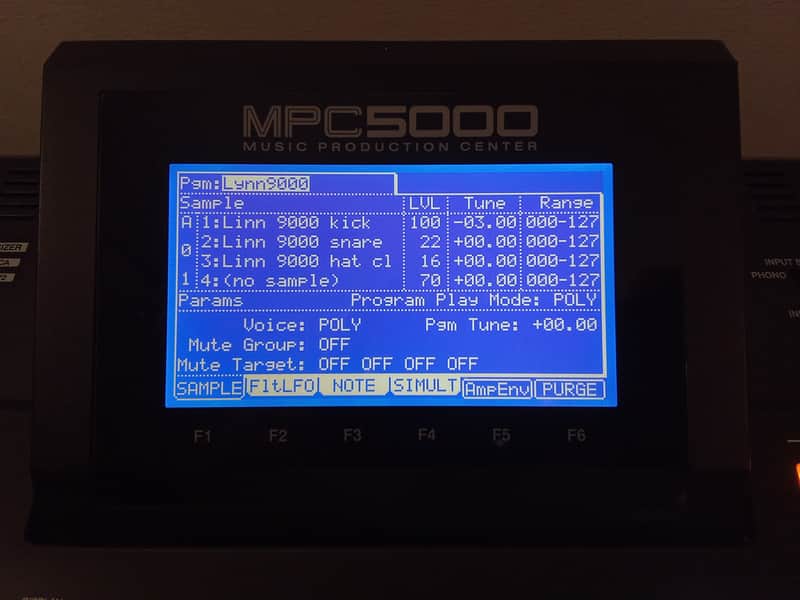 Akai Mpc 5000 - Original display (promo price for a few days) image 1