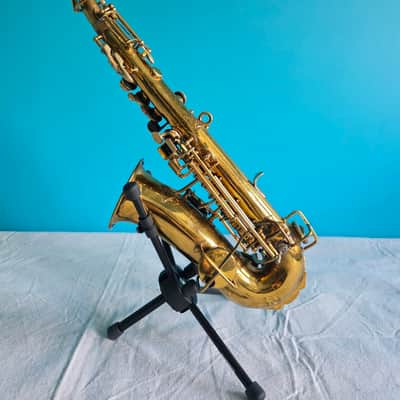 Buescher Curved Soprano Low Pitch 1920s - Lacquer image 7